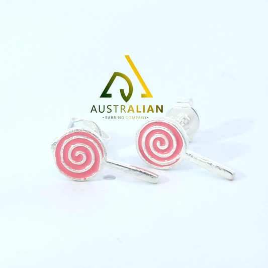 Sweet Lollipop Stud Earrings